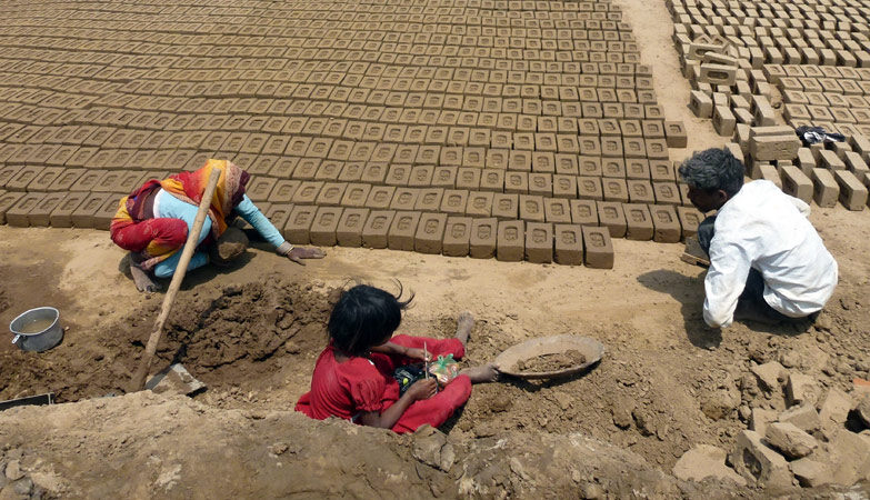 bonded labourer