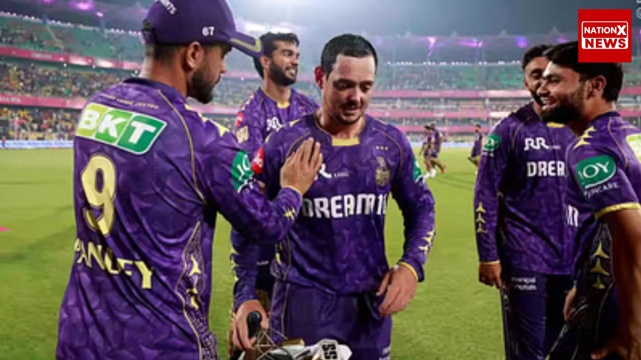 2025 IPL  RR vs. KKR: गेंद रुक कर आ रही थी, रन बनाना आसान नहीं था,डिकॉक खुद दी जानकारी|