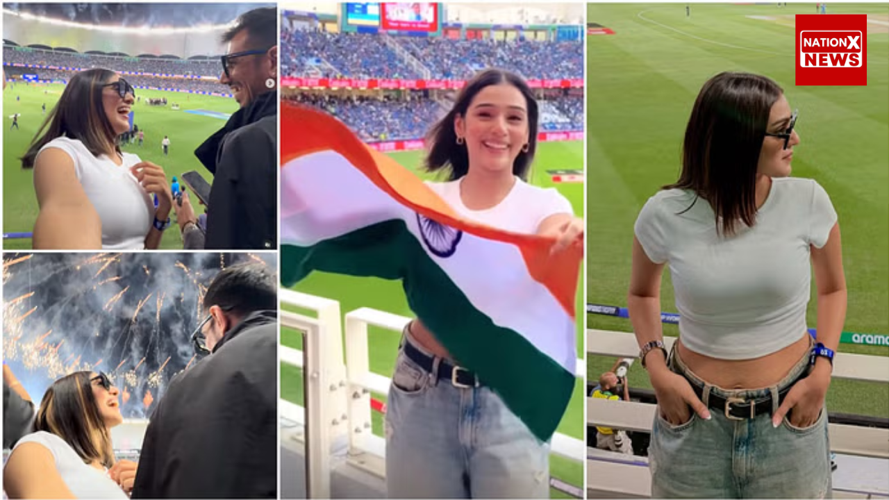 आरजे महवाश-चेहल: महावाश ने भारतीय टीम की जीत के बाद स्टेडियम से एक अलग वीडियो शेयर किया और अपनी जीत का जश्न मनाया।